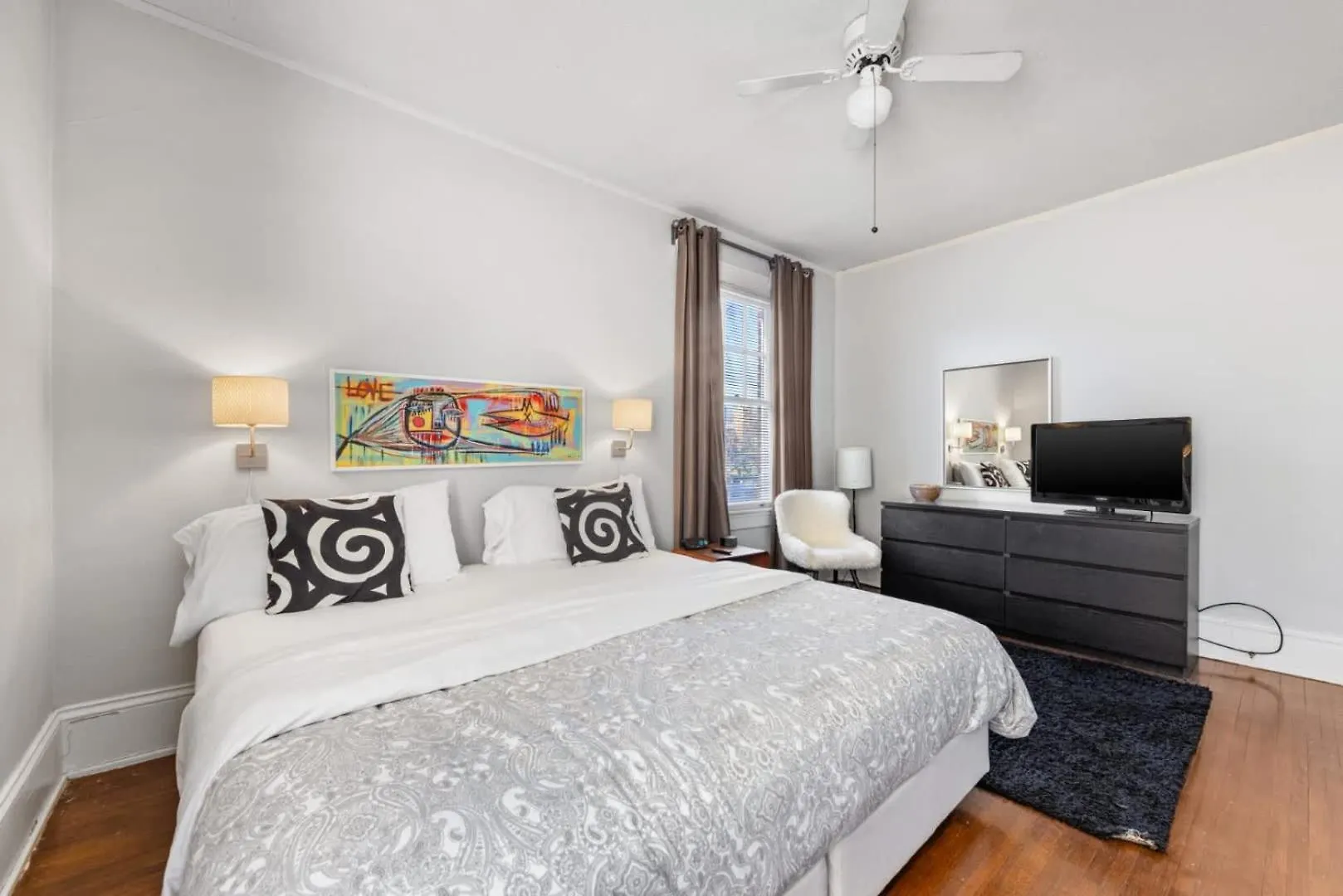 Retro 1Br In Elizabeth With Porch & Eclectic Design Villa Charlotte 0*,
